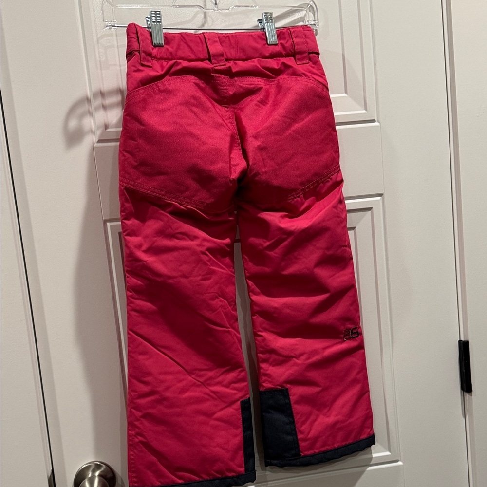 Arctix Kids Dark Pink Snow Pants - Picture 9 of 10